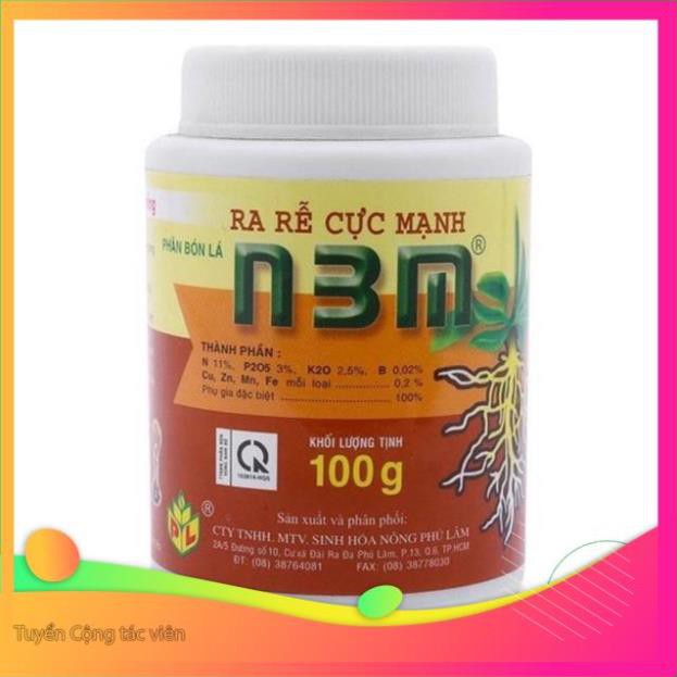 [SIÊU RẺ] Thuốc Kích Rễ N3M- ra rễ cực mạnh n3m chai 100g