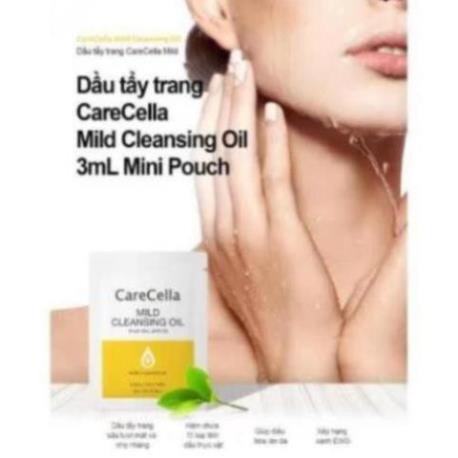 Dầu tẩy trang CareCella Mild Cleansing Oil 3mL Mini Pouch(1 gói)