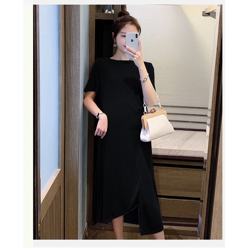 Váy Bầu Đầm Bầu Xinh Thun A2145