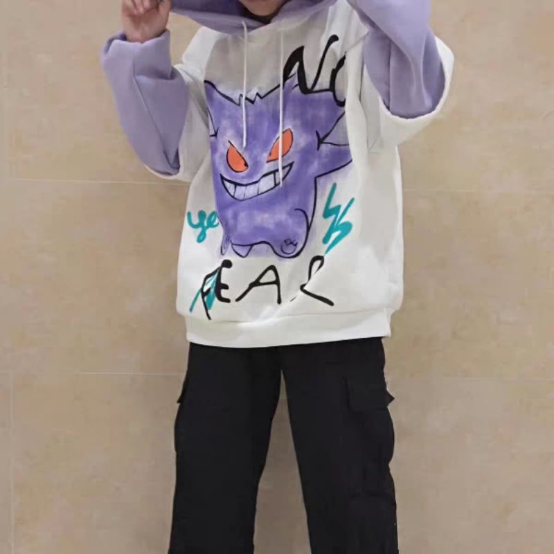 Order Áo hoodie pokemon có bigsize kèm ảnh khách feedback