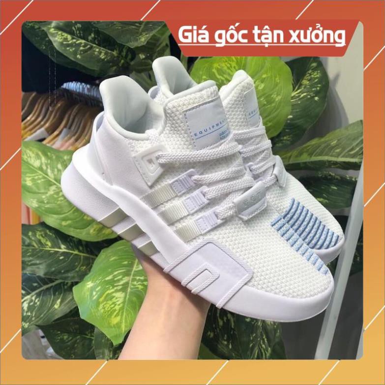 Freeship+ Hàng Xịn] Giày thể thao eqt trắng xanh cao cấp, Giày nam nữ Full box bill