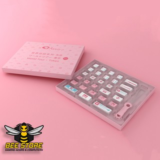 Bộ Keycap AKKO Tokyo R2 (Chất liệu PBT Dye-Subbed, 28 nút)