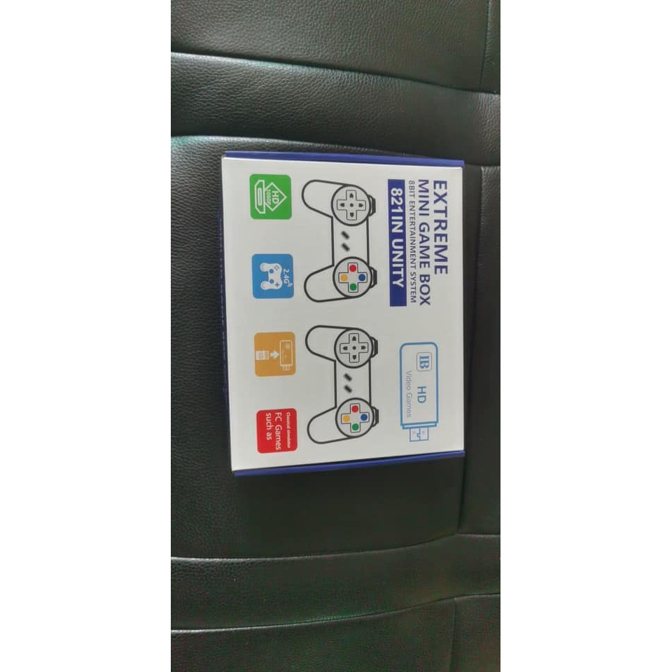 Máy chơi game cầm tay 4 nút HDMI, game station 821 trò chơi trẻ em, tặng 2 tay cầm không dây, Bảo hành 12 tháng | BigBuy360 - bigbuy360.vn