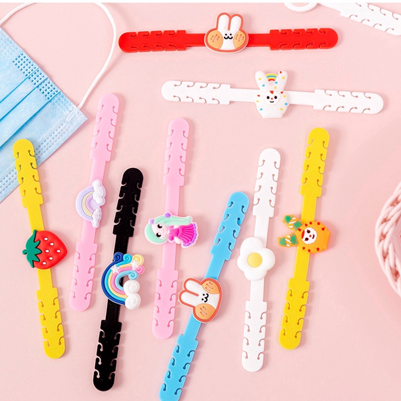 Móc tai nới rộng dây khẩu trang cho bé họa tiết hoạt hình