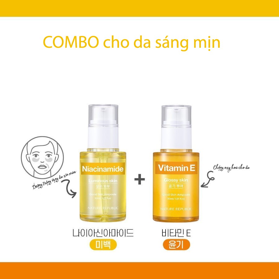 Tinh chất dưỡng da NATURE REPUBLIC Good Skin Ampoule 30ml/1 lọ