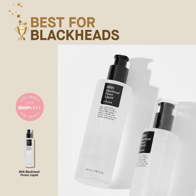 Tinh Chất Ngăn Ngừa Mụn Đầu Đen ➖BHA Blackhead Power Liquid