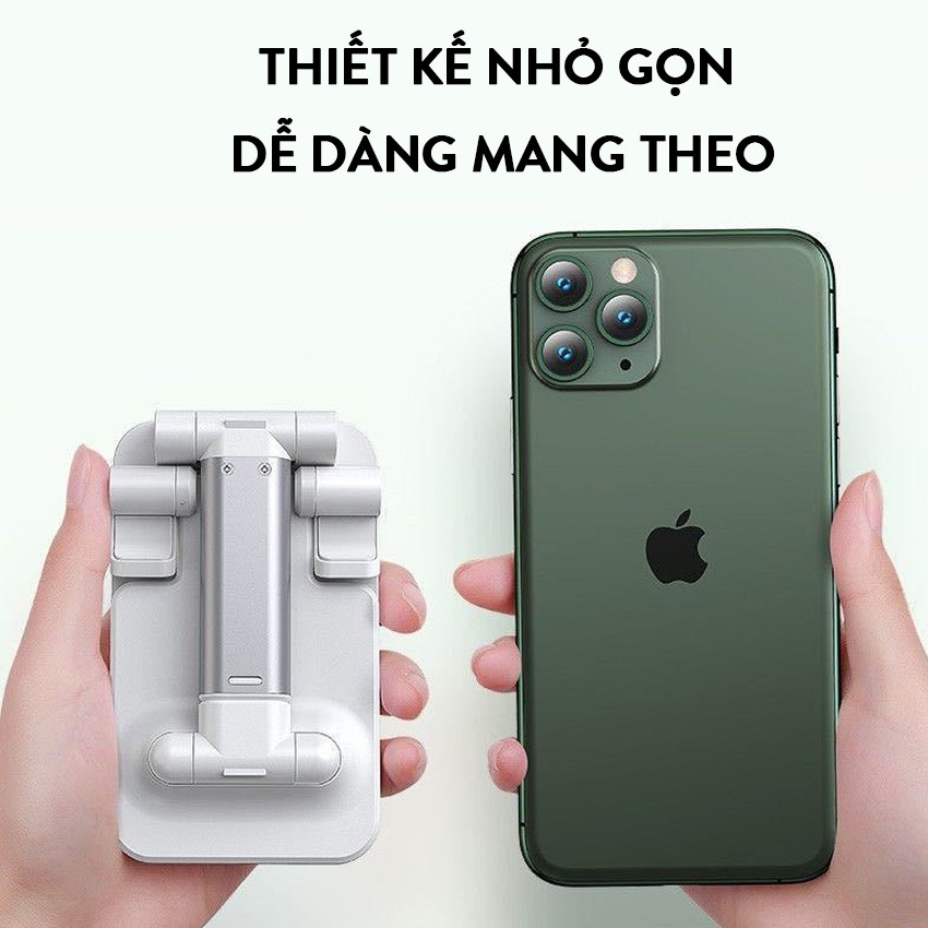 Giá đỡ điện thoại để bàn gấp điện thoại di động giá đỡ bàn cho iPhone ipad pro mini Samsung Xiaomi Tablet PK09 Piman