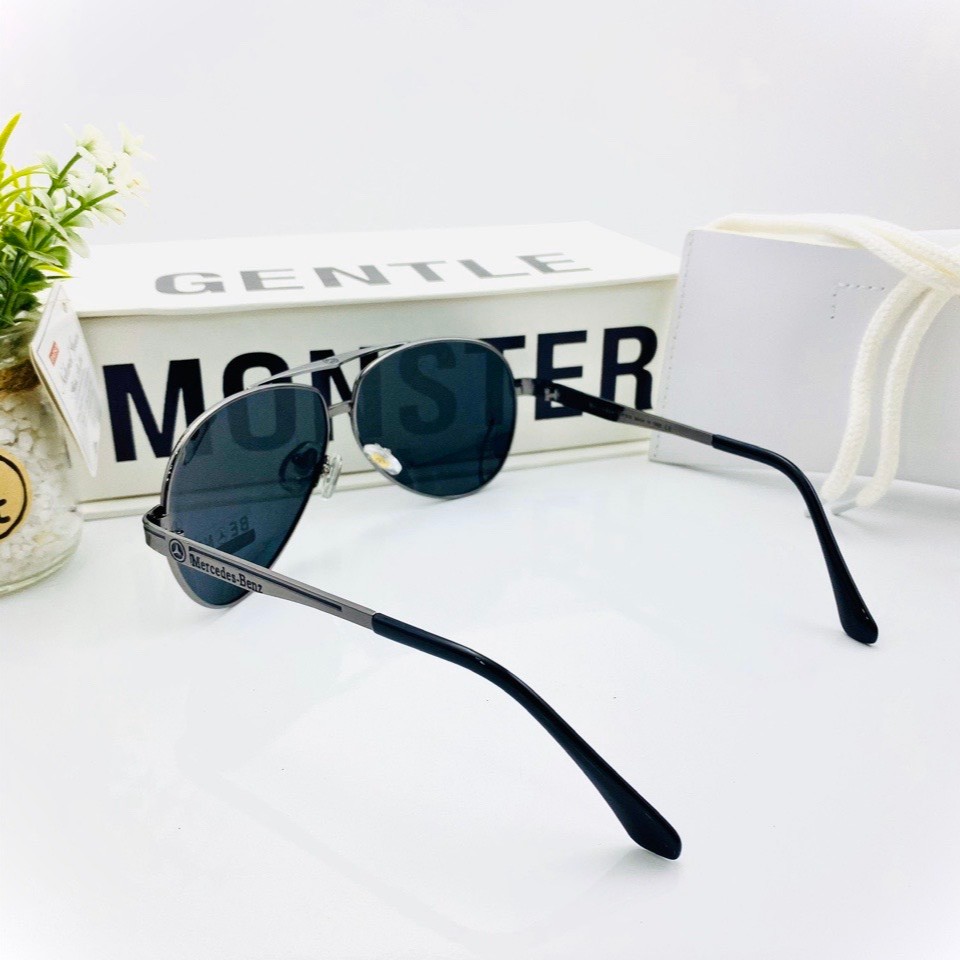 Mắt Kính Mát NAM Kính râm FULLBOX POSHOP cao cấp M3 gọng kim loại TRÒNG phân cực chống chói tia uv thời trang Italy | BigBuy360 - bigbuy360.vn