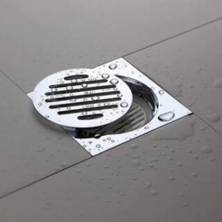Hố ga thoát sàn inox 10x10cm ancom gl a-x11