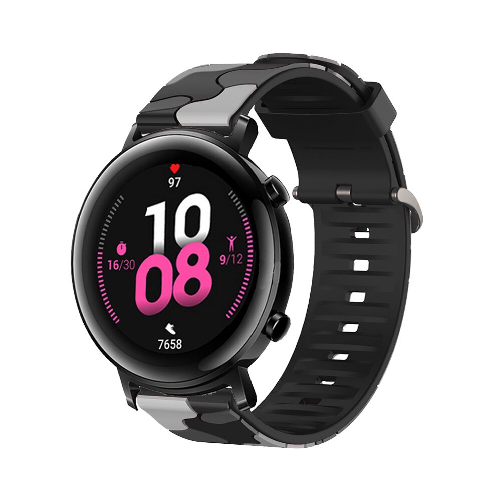 Dây Đeo Họa Tiết Rằn Ri Cho Đồng Hồ Thông Minh Huawei Watch GT 2 2e GT2 42mm 46mm 20mm 22mm