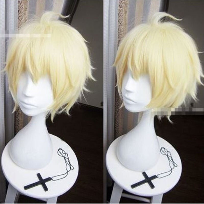 [sẵn] Wig/tóc giả cosplay Mikaela Hyakuya (Mika) - Owari no Seraph màu vàng sữa [Miu Cosplay]