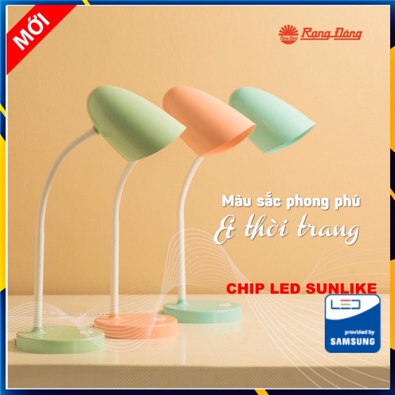 Đèn Bàn Rạng Đông Chống Cận 6W RD-RL38 Led