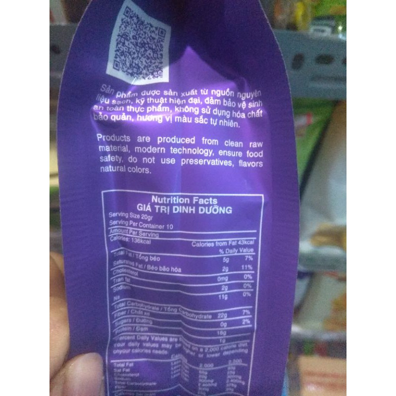 Mít sấy Đồng Tâm gói 100g