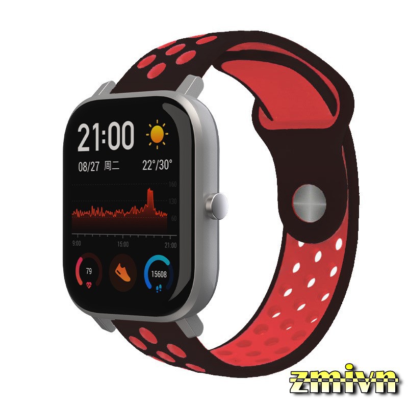 Dây đeo Nike cho Xiaomi Haylou LS02/ Amazfit Gts 2 / Ticwatch Ls02 / Comi P8 / Gtr 42mm...