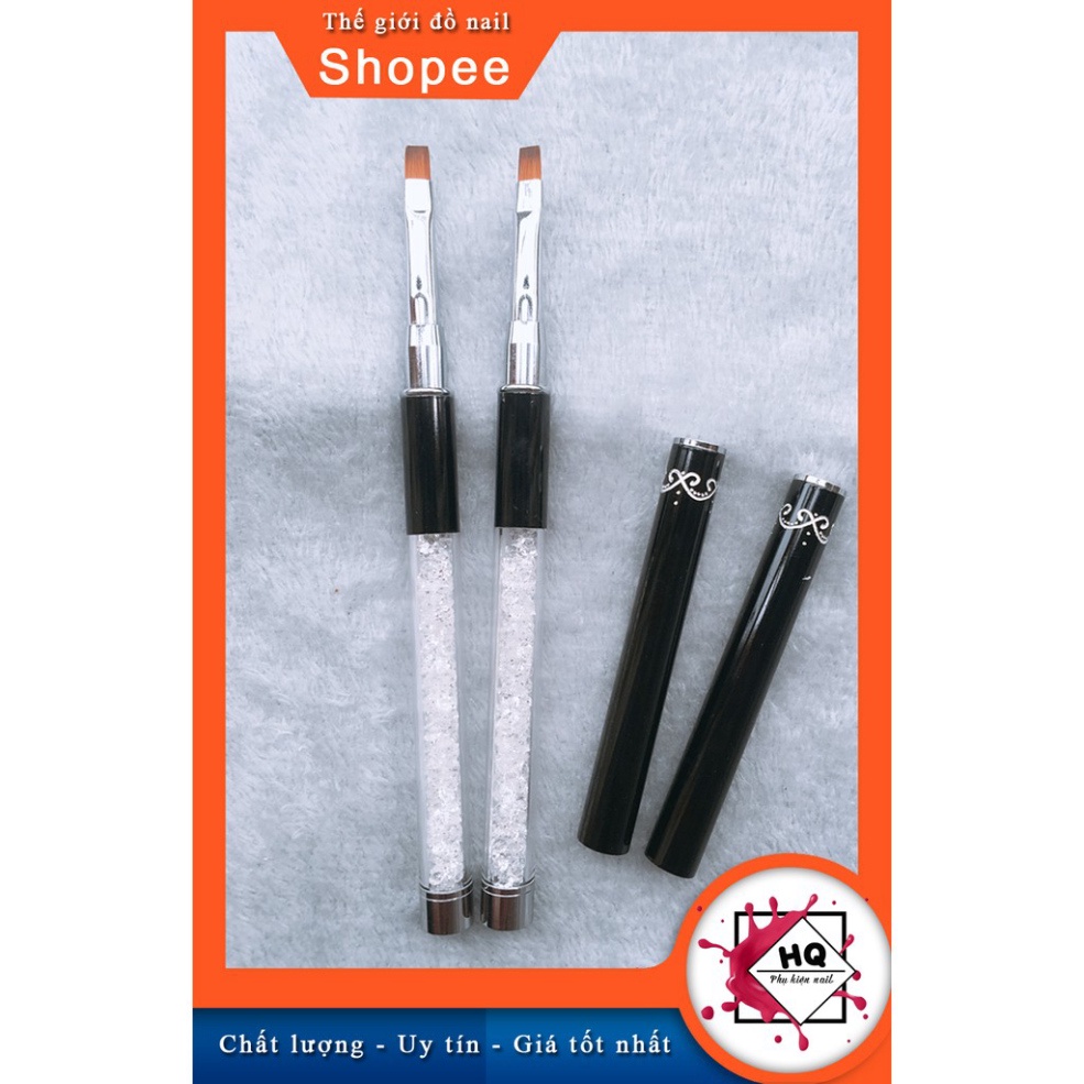 Cọ bản cán đá vẽ nail cực chất