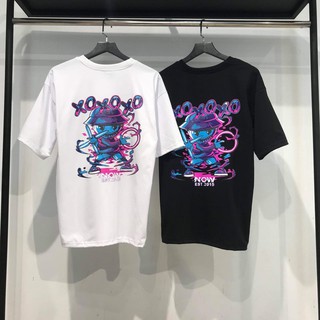 Áo thun XOXO tay lỡ form rộng 3 màu tím trắng đen unisex -Áo phông nam nữ oversize đẹp ulzzang Hàn Quốc 2020 |Valu Store