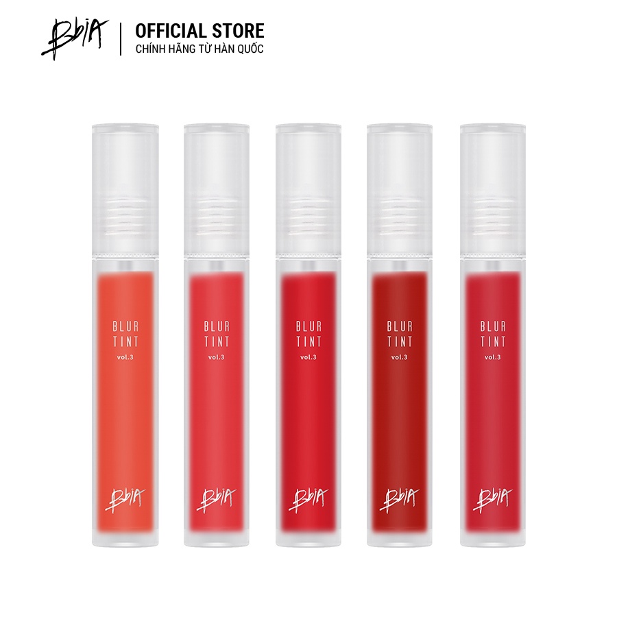 Son kem Bbia Blur Tint Version 3 (5 màu) 4.4g - Bbia Offical Store