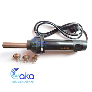 Máy khò thổi khí nóng cầm tay 8032 Dụng cụ khí nóng cầm tay 3 đầu phun