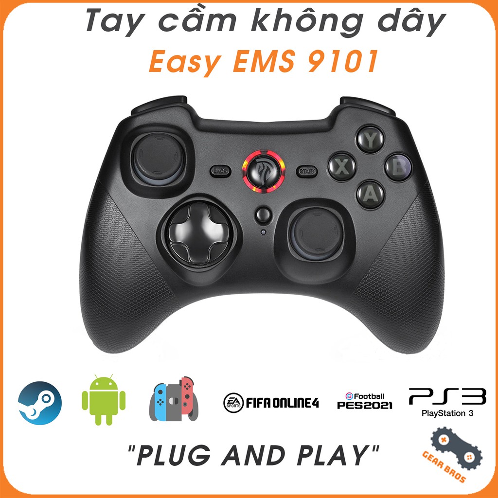 Tay Cầm EasySMX 9101 Wireless Game Controller | Gearbros