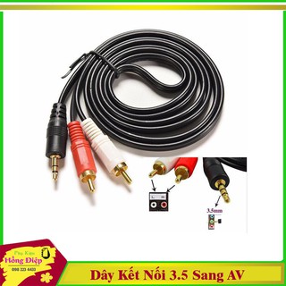 Dây Kết Nối 3.5mm Sang AV Hoa Sen 1,5m - 3m - 5m