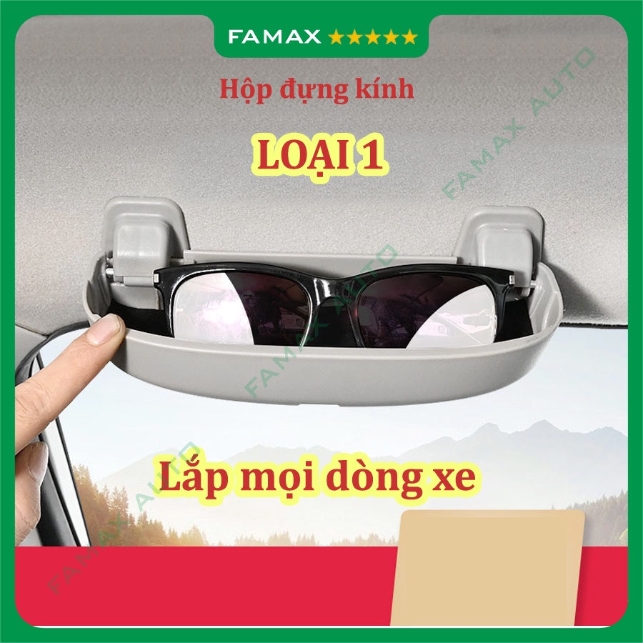 Hộp đựng kính trên ô tô. Hộp đựng kính gắn trần ô tô. Dùng cho mọi loại xe
