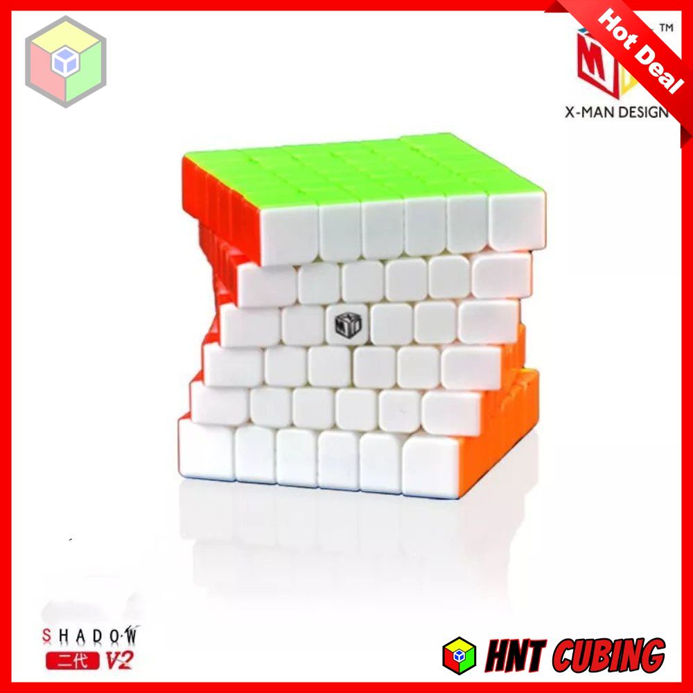 Rubik 6x6 Cao Cấp QiYi XMD Shadow v2 M (có sẵn nam châm)