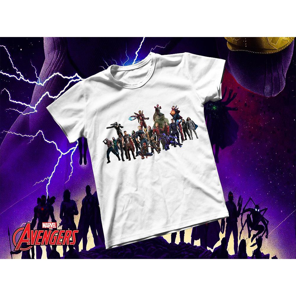Áo thun Cotton Unisex - Movie - Avengers - The Avenger 4