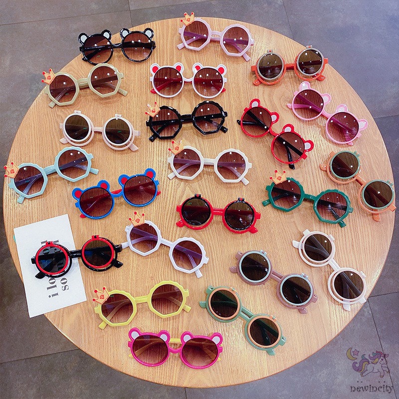 Kính Mát Đa Năng Phong Cách Hàn Quốc Thời Trang Cá Tính Cho Bé Trai/Bé Gái