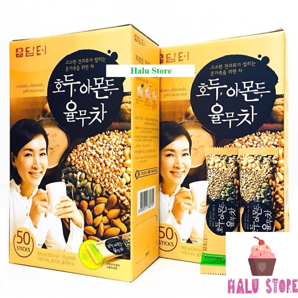 Bột ngũ cốc dinh dưỡng Damtuh Hộp 50 gói - Hàn Quốc