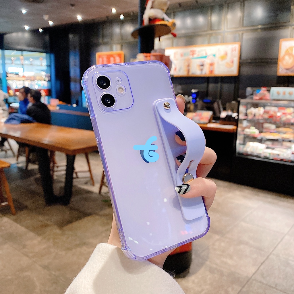 Ốp Điện Thoại Trong Suốt Chống Sốc Thời Trang Cho iPhone 14 / 13 / 12 / 11 / X / 8 / 7P