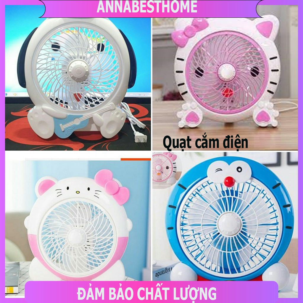 Quạt mini để bàn,quạt để bàn mini hình thú siêu yêu