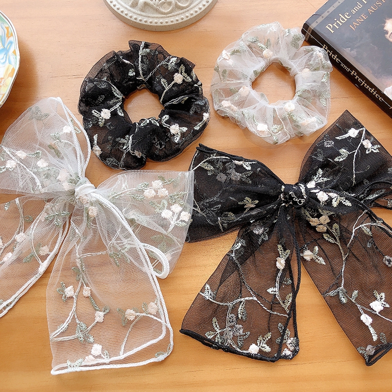 Dây buộc tóc phong cách Hàn Quốc thời trang xinh xắn cho nữ d062411