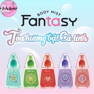 (5 MÙI) Nước hoa toàn thân FANTASY 100ml