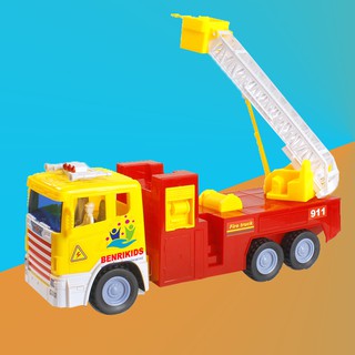 [Mã TERU16 giảm 10K]Mô Hình Xe Cứu Hỏa Loại Lớn Chạy Bánh Đà Hàng Việt Nam