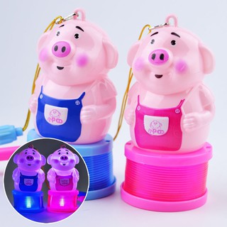 Đồ chơi lồng đèn lò xo hình Heo peppa cho bé MM12