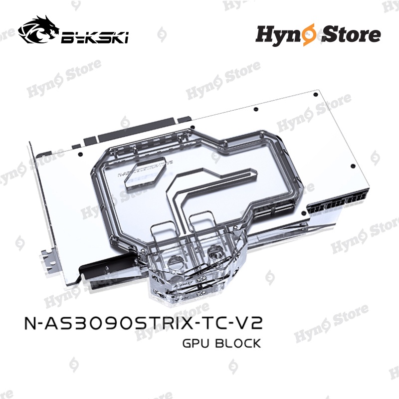 Block tản nhiệt nước VGA Bykski 2 mặt VRAM Asus Strix N-AS3090STRIX-TC-V2 Tản nhiệt nước custom - Hyno Store