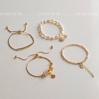 |KHÔNG ĐEN GI| Vòng tay Daisymuse