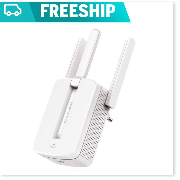 Bộ kích sóng wifi 3 râu Mercusys (wireless 300Mbps) cực mạnh,kích sóng wifi,kich wifi,cục hút wiif,VDS shop