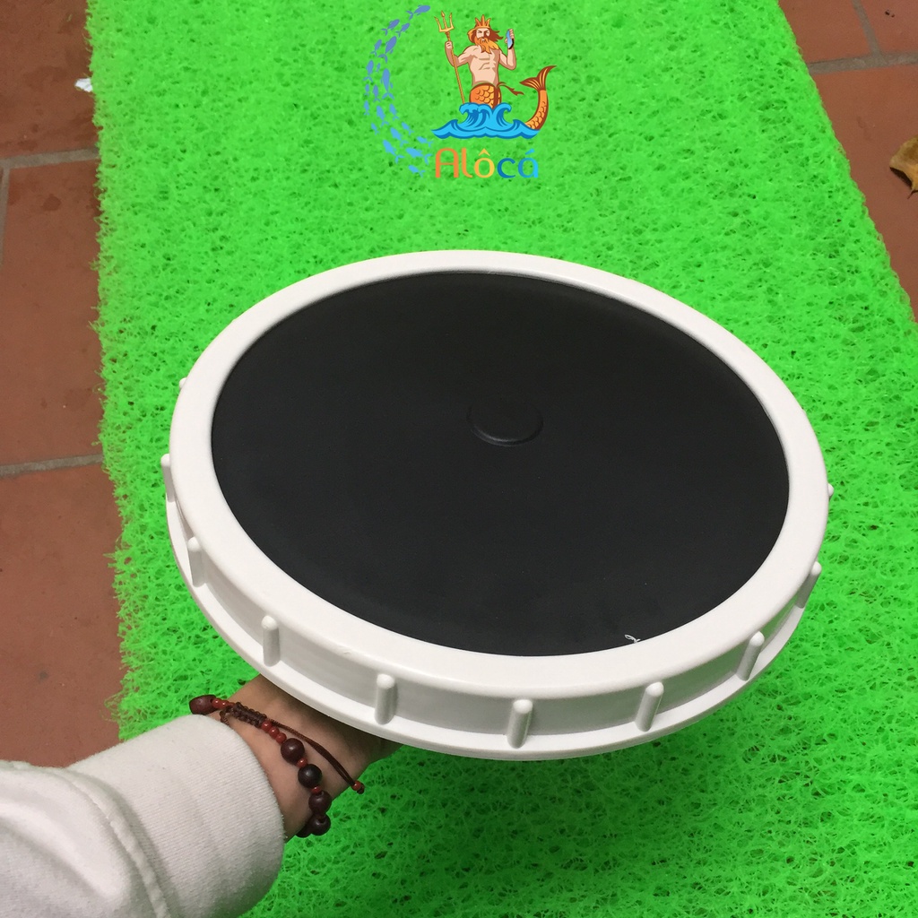 Đĩa sủi khí Oxy cao su loại cao cấp cho hồ cá Koi 30cm