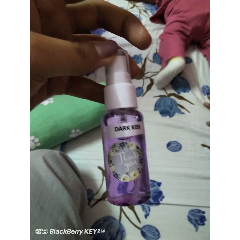 body mist bbw mùi dark kiss and dầu dừa