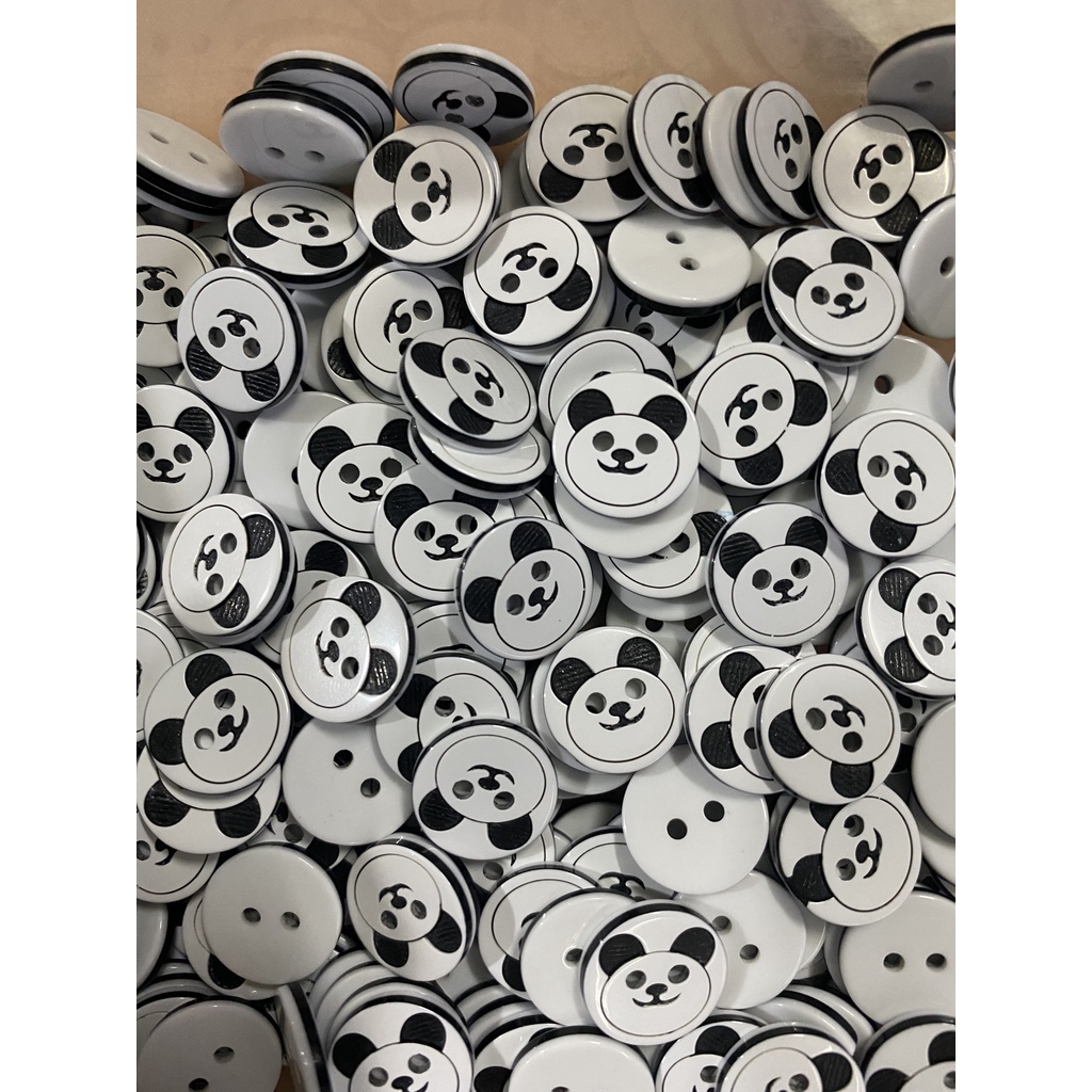 Bịch 100 nút áo sơ mi màu trắng 6 mẫu khách chọn đường kính nút 1.2CM sử dun gj đơn kết áo sơ mi hoạc sinh ...