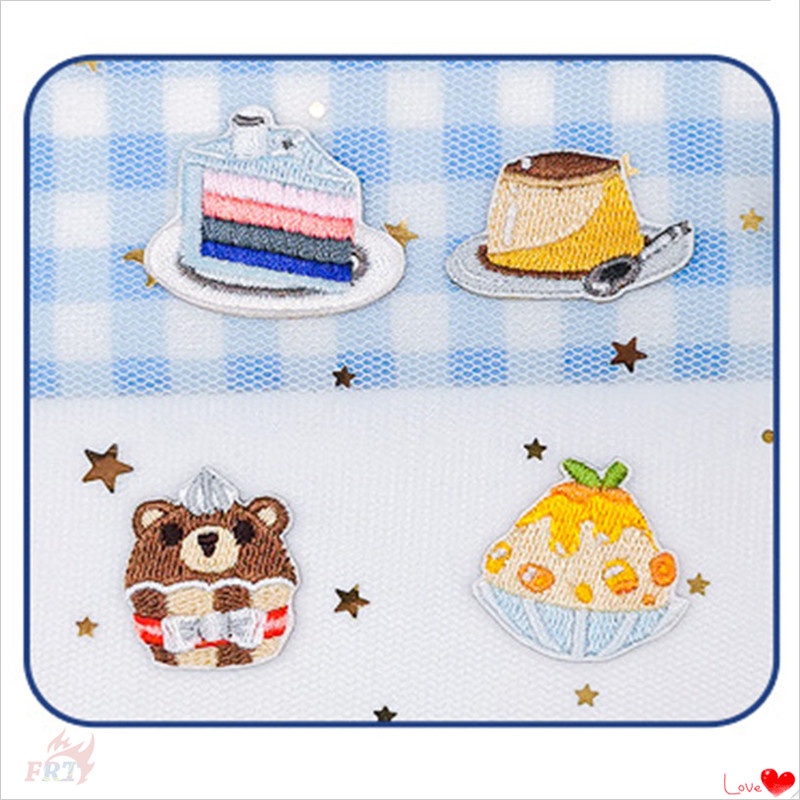 ✿ Miếng Dán Tự Dính Trang Trí Ngày Lễ Hội Mùa Hè ✿ 1 Miếng Dán Ủi Lên Quần Áo Hình Thêu