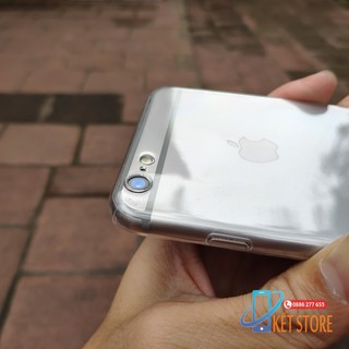 Ốp Lưng Iphone Silicon Siêu Mỏng Trong Suốt