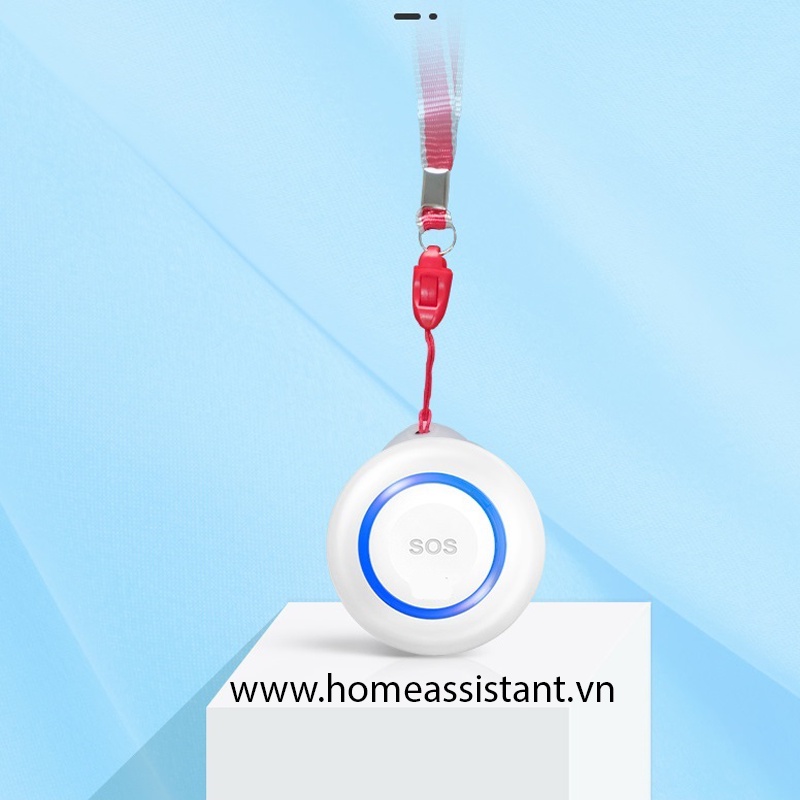 Nút Bấm Wifi Tuya Báo Động Khẩn Cấp SOS Người Già Trẻ Em WOS01