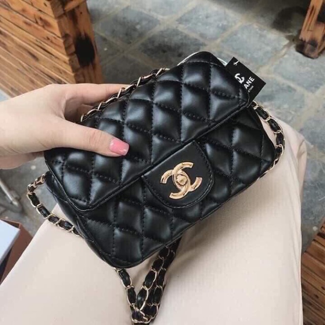 🔥🔥FREESHIP💥Túi xách nữ sang chảnh sẵn hàng tại shop, size Dài 18cm * Cao 12cm, 1 ngăn to va 1 ngăn khoá nhỏ