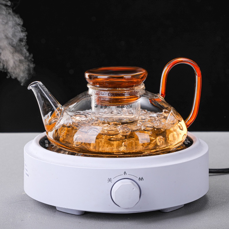 Ấm Thủy Tinh Pha Trà có lõi lọc 600 ml