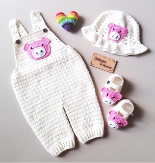 Set yếm len handmade cho bé(có thể tách set)
