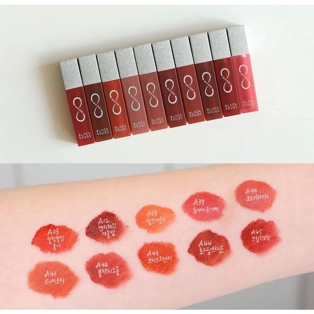 [Mới] Son Kem Lì Black Rouge Air Fit Velvet Lip Tint Ver 8 | BigBuy360 - bigbuy360.vn