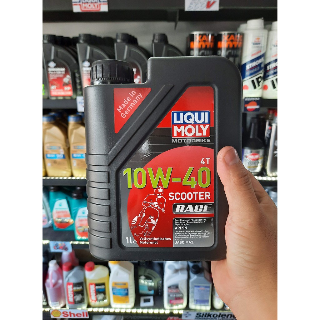 Dầu Nhớt Xe Tay Ga Cao Cấp Liqui Moly Scooter Race 10w40