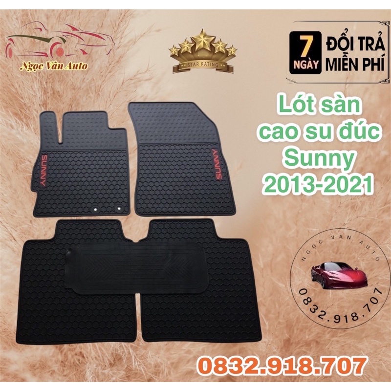 Lót sàn cao su đúc Sunny 2013 - 2021 Hàng cao cấp không mùi